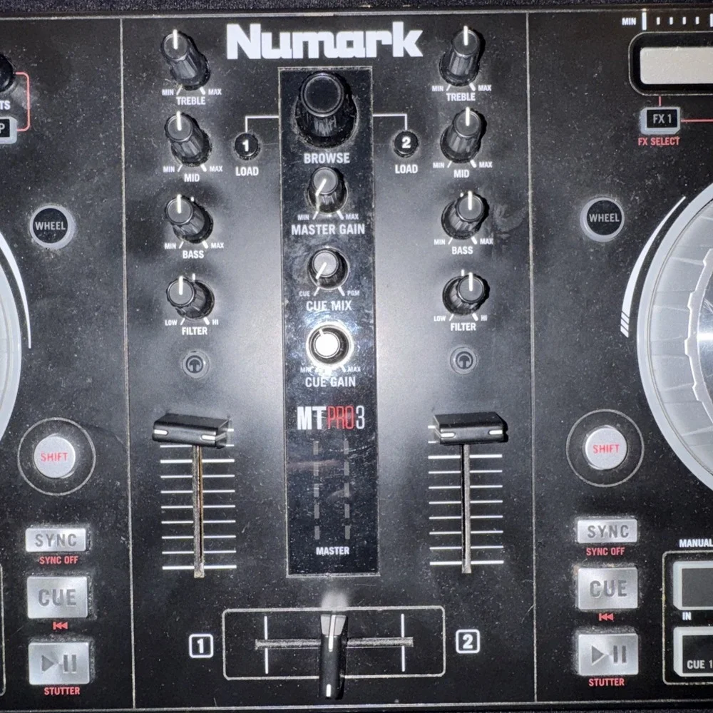 Numark Mixtrack Pro 3 | All In One 2 Deck DJ Controller for Serato With Case